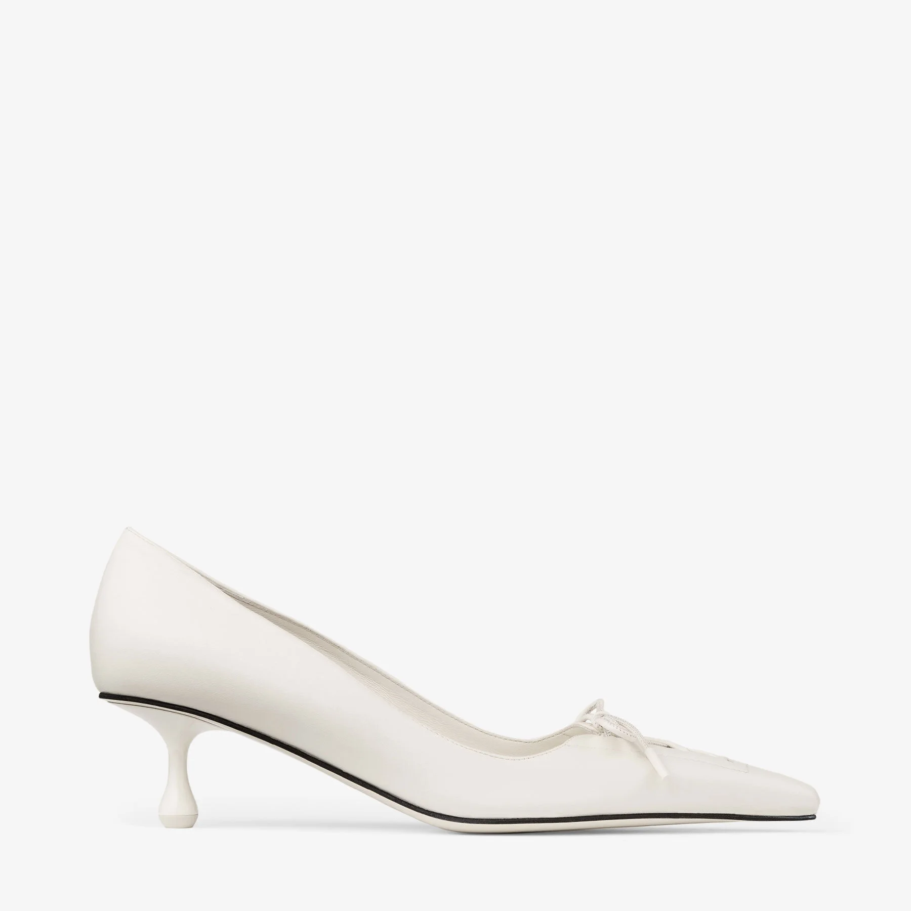 Scarlett 50 Latte Nappa Leather Pumps - 1