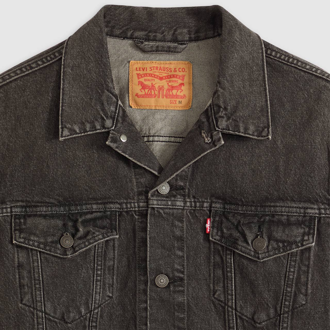 RELAXED FIT TRUCKER JACKET - 6