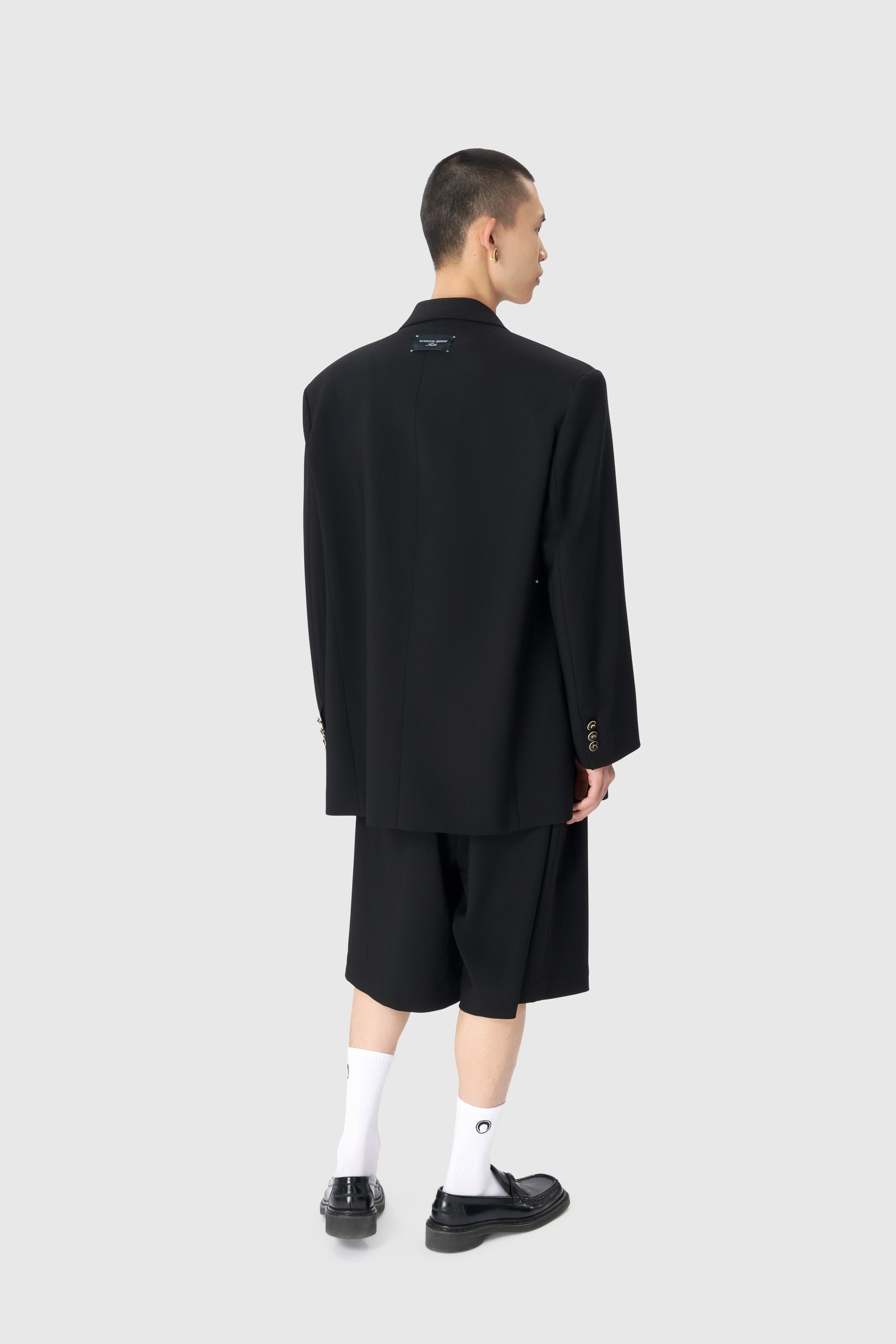 Virgin Wool Twill Boxy Jacket - 9