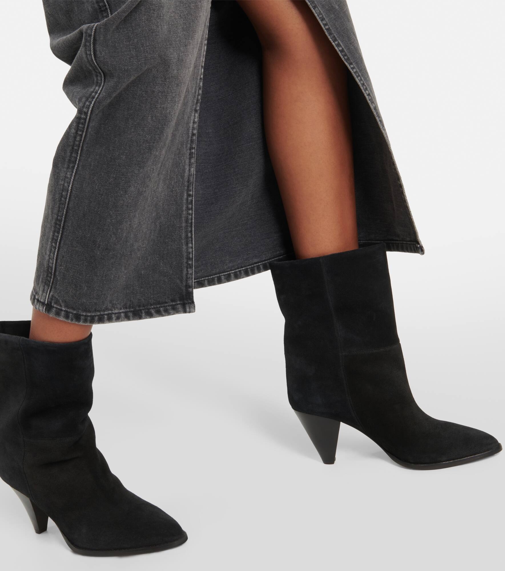 Rouxa suede ankle boots - 4