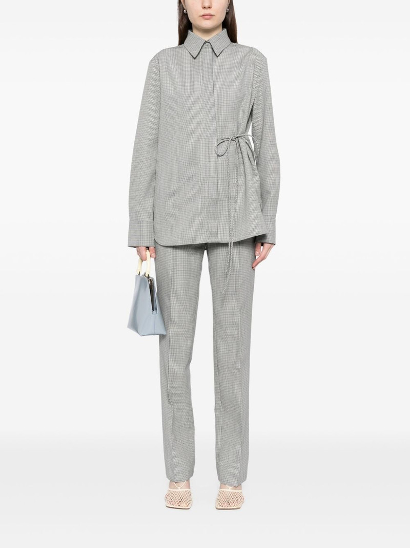 Jil Sander checked shirt outlook