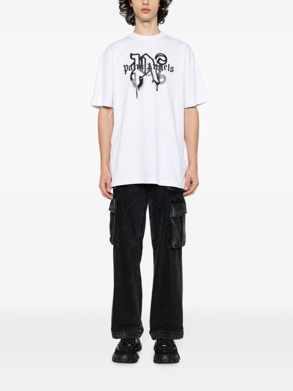 logo-print T-shirt - 2