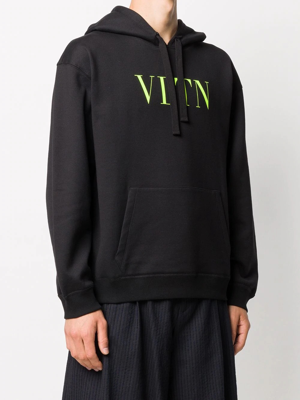 VLTN logo-print hoodie - 3