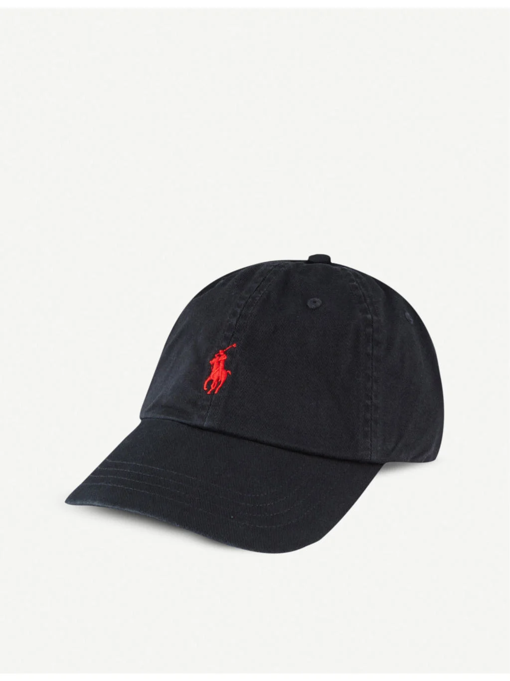 Logo-embroidered cotton chino baseball cap - 1