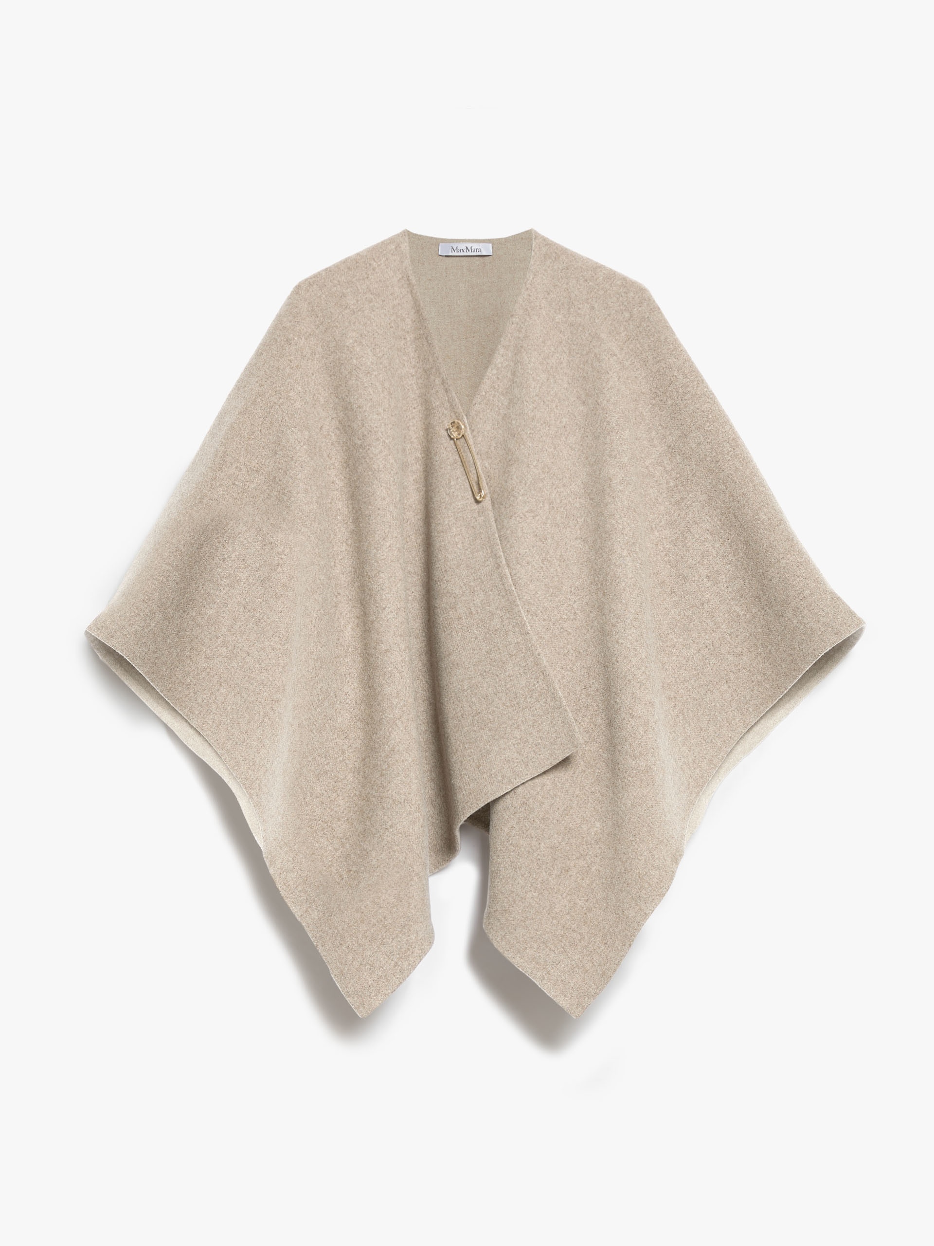 SERRA Reversible alpaca cape - 1