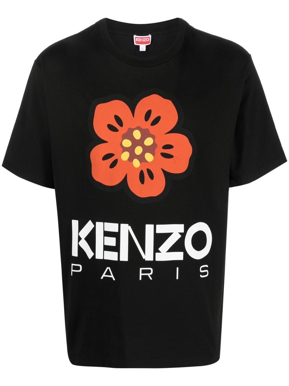 logo-print short-sleeve T-shirt - 1