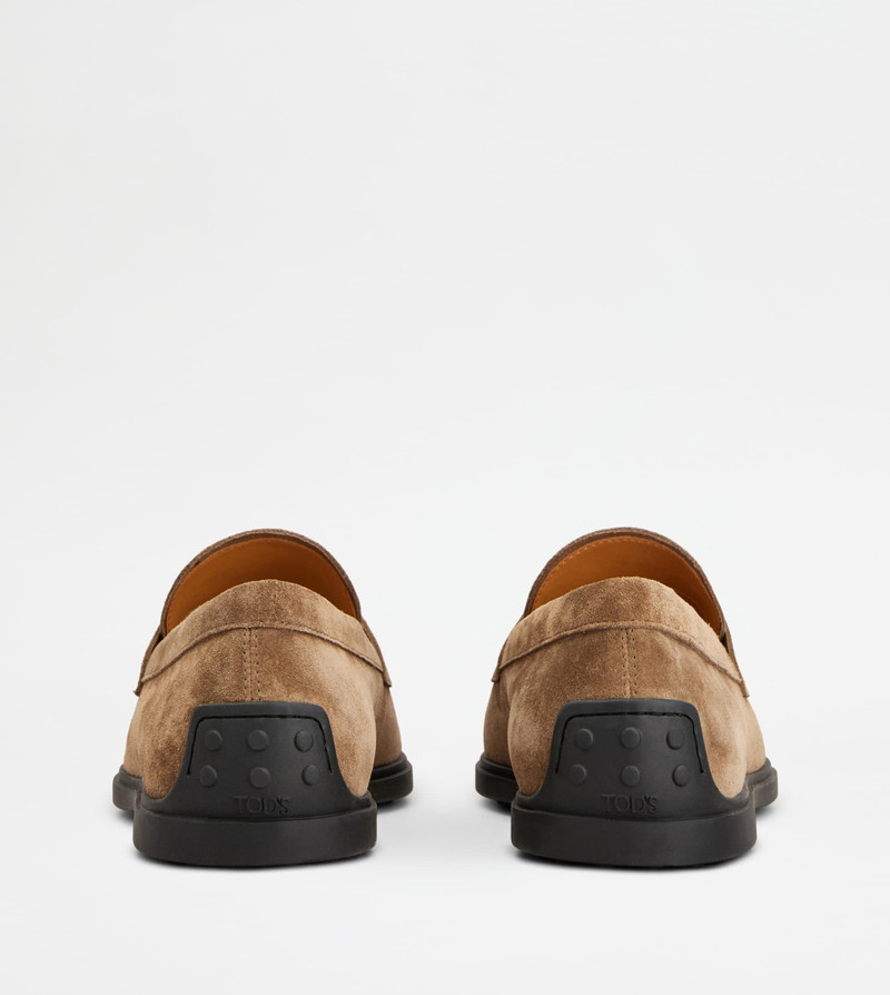 LOAFERS IN SUEDE - BROWN 3