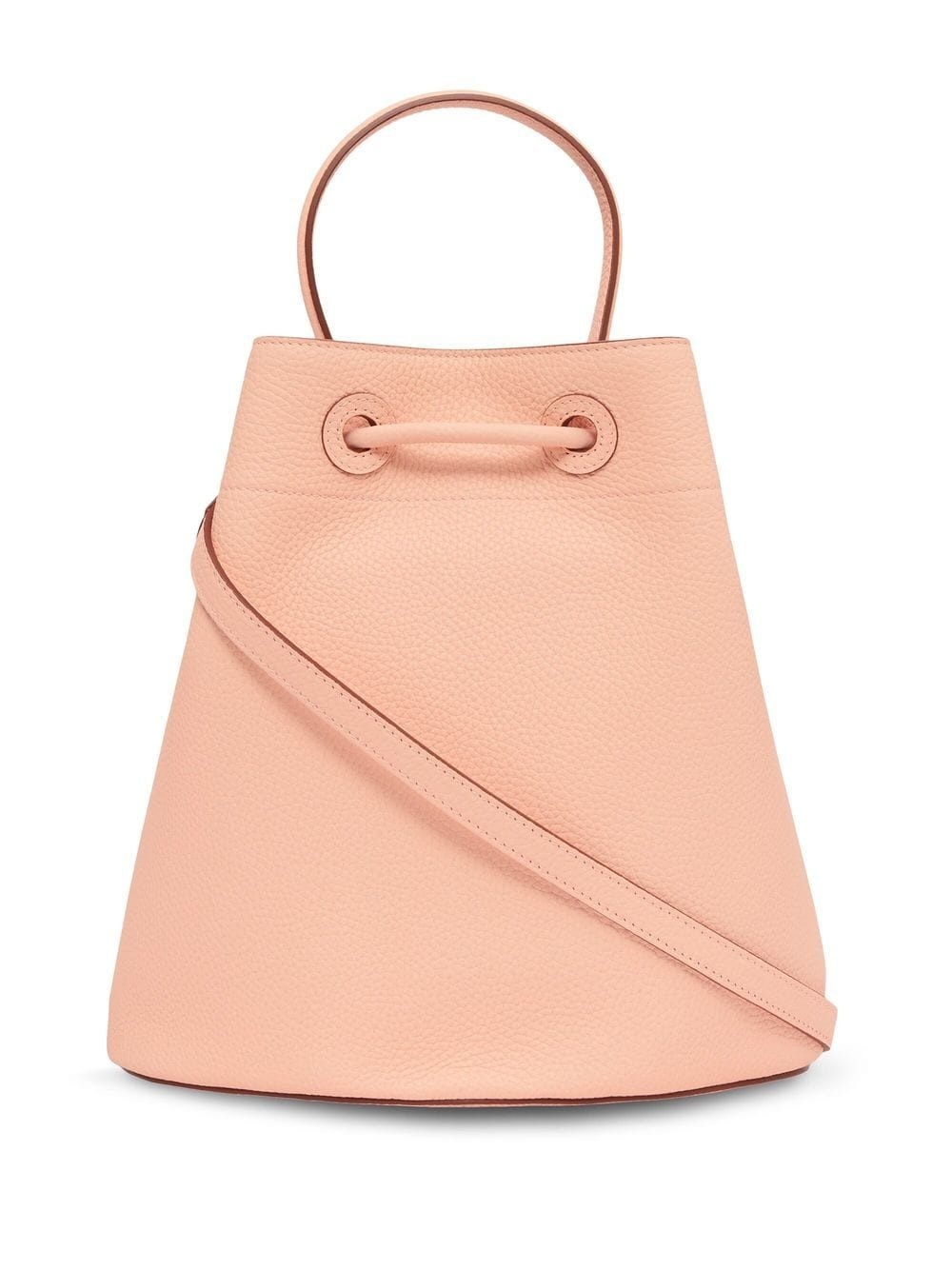 TB logo-plaque leather bucket bag - 2