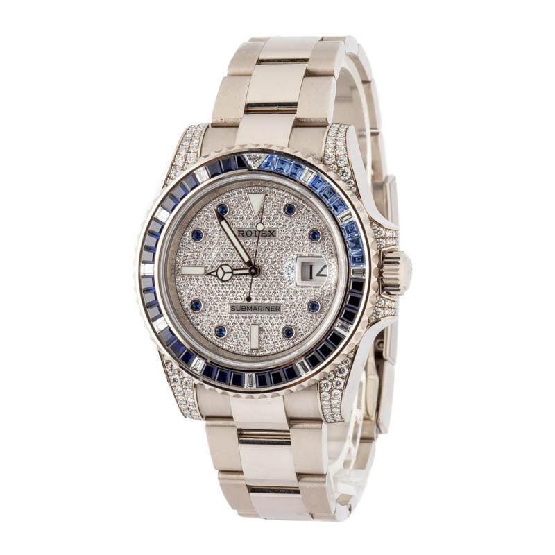 Rolex Submariner 116659 Sapphire & Diamond Bezel - 2