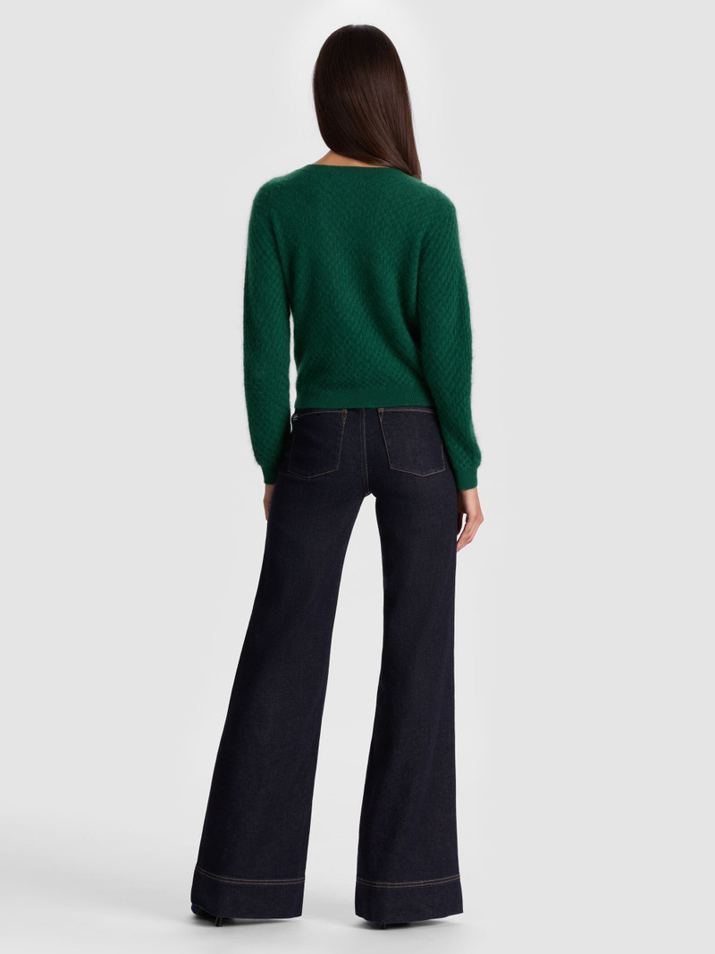 Alice + Olivia CAROLEE CASHMERE PULLOVER outlook