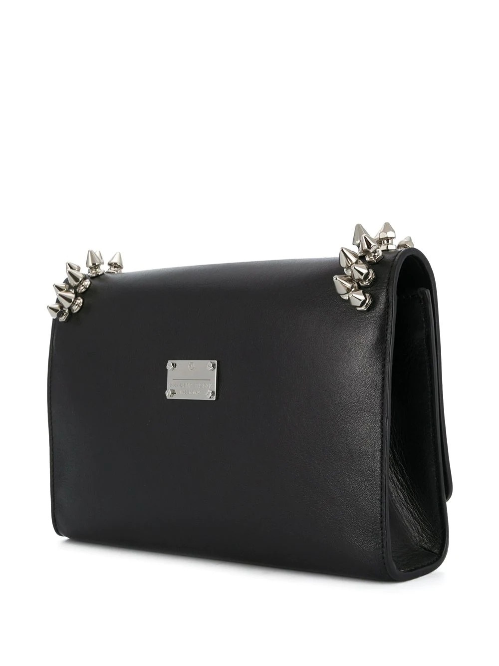 stud-embellished clutch bag - 3