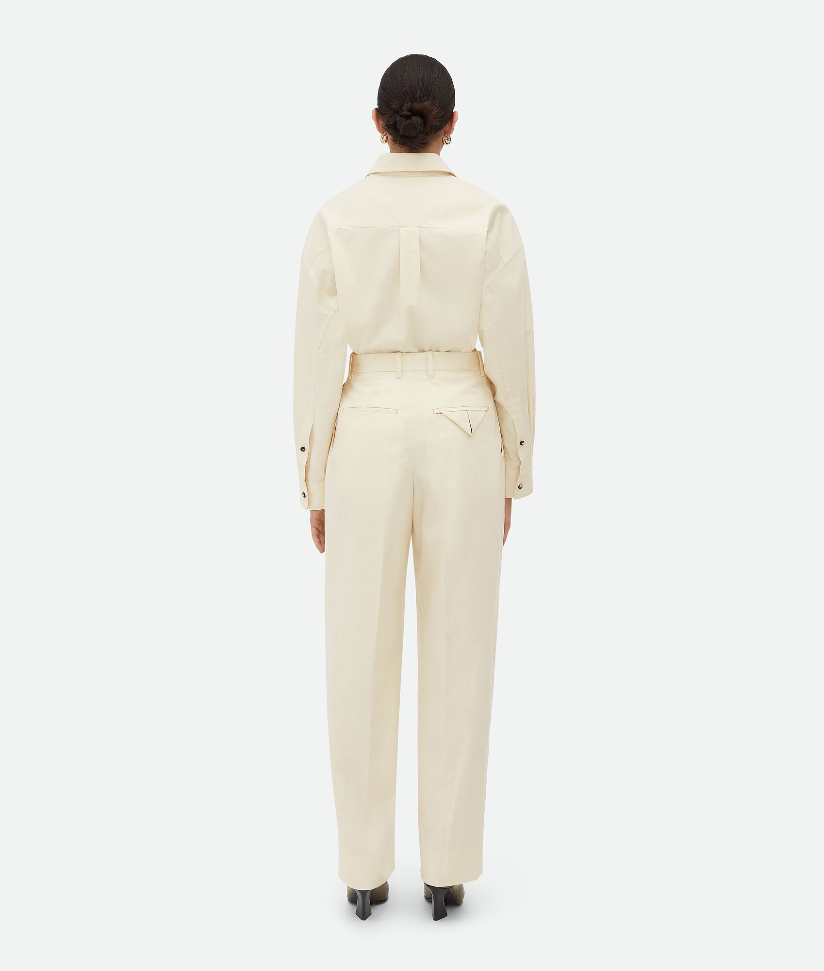Cotton Poplin Trousers - 3