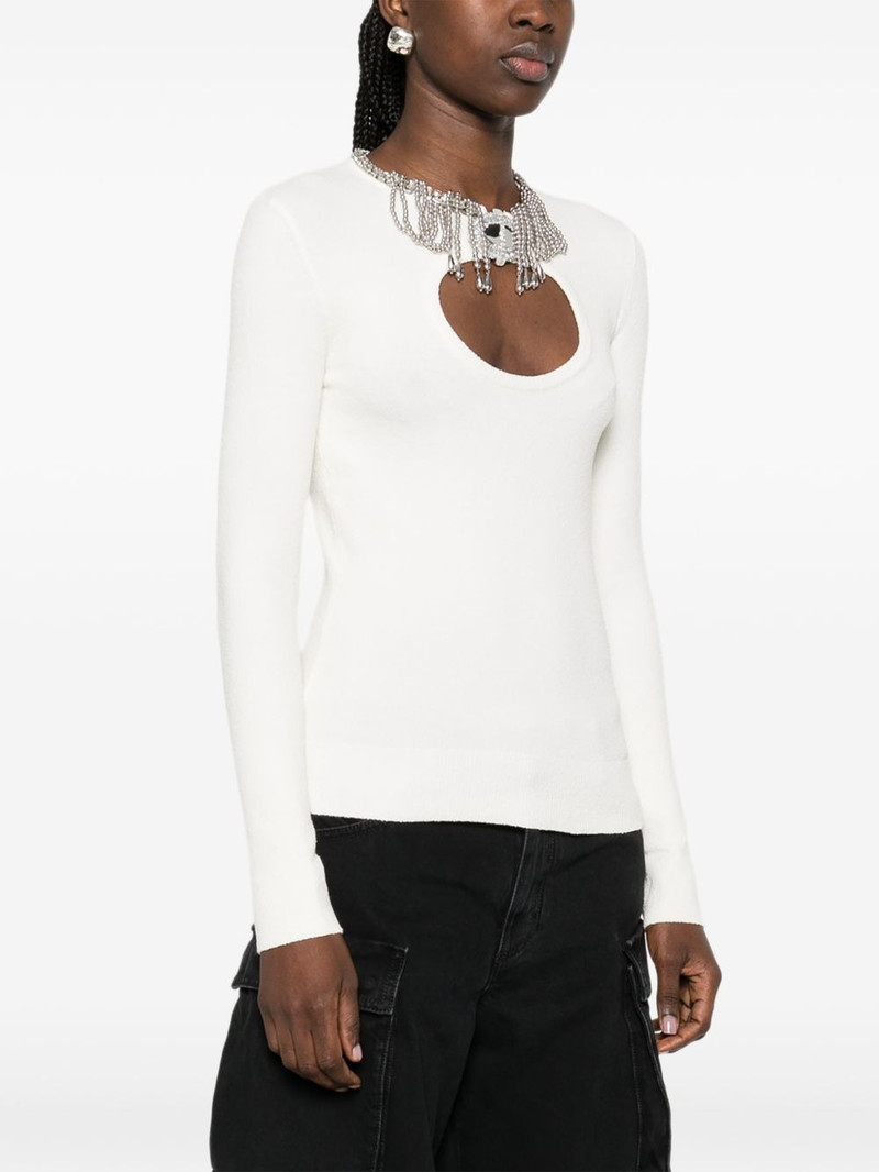 cutout long-sleeve blouse 3