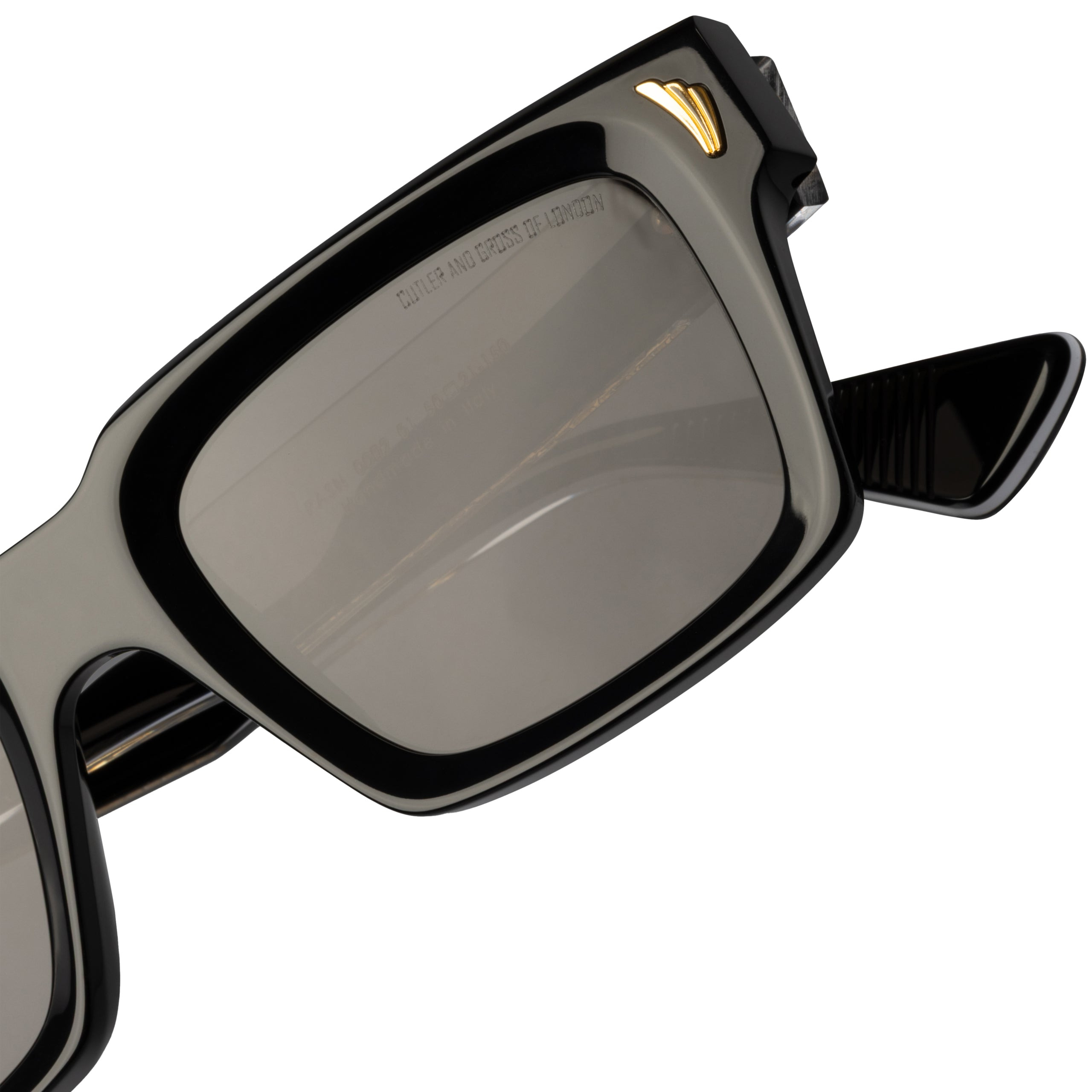 PALACE CUTLER AND GROSS MERCURY SQUARE SUNGLASSES BLACK - 5