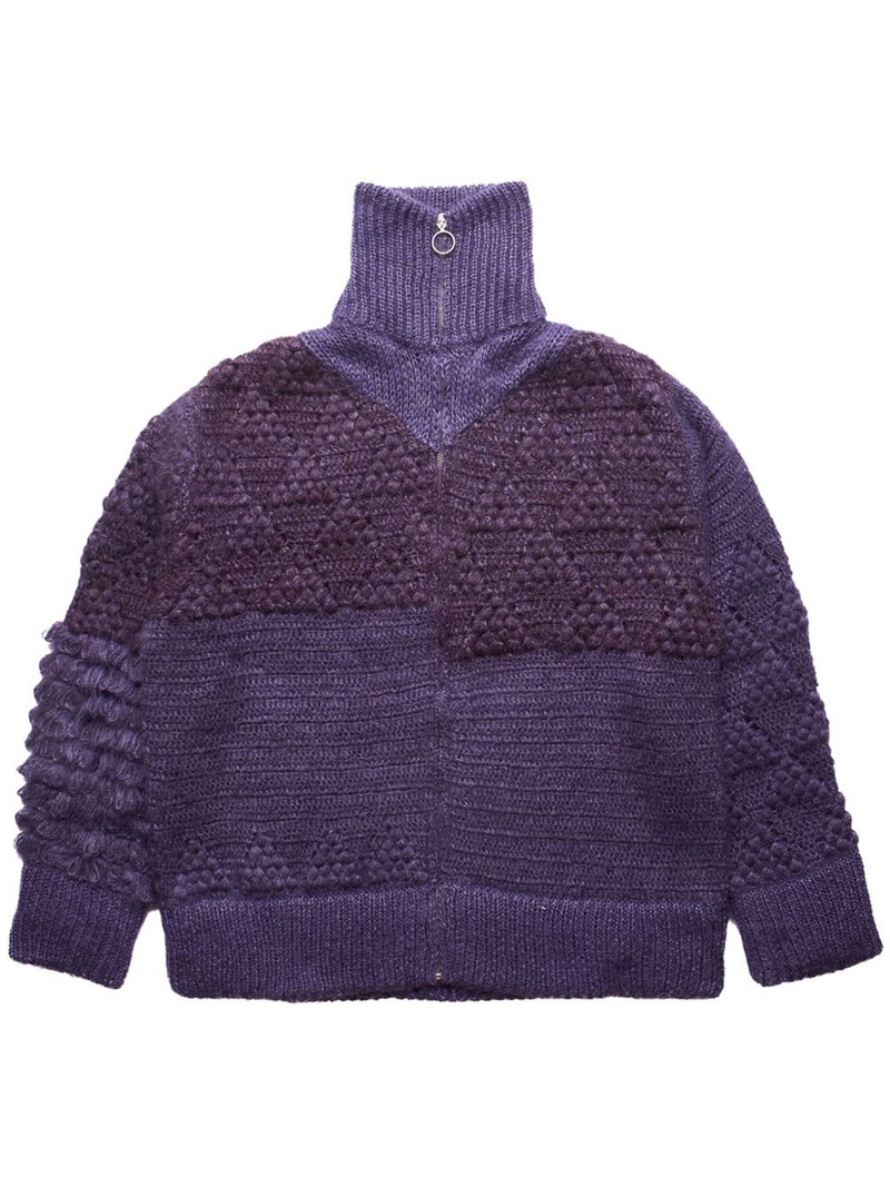 Borrujered cardigan 1
