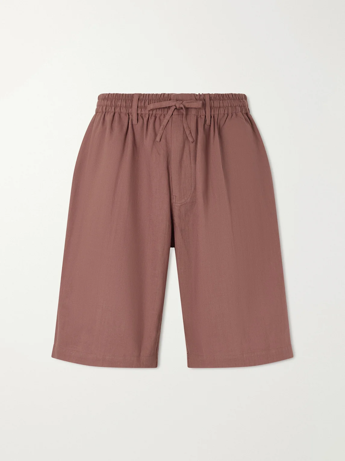 Milo Straight-Leg Cotton Drawstring Shorts - 1