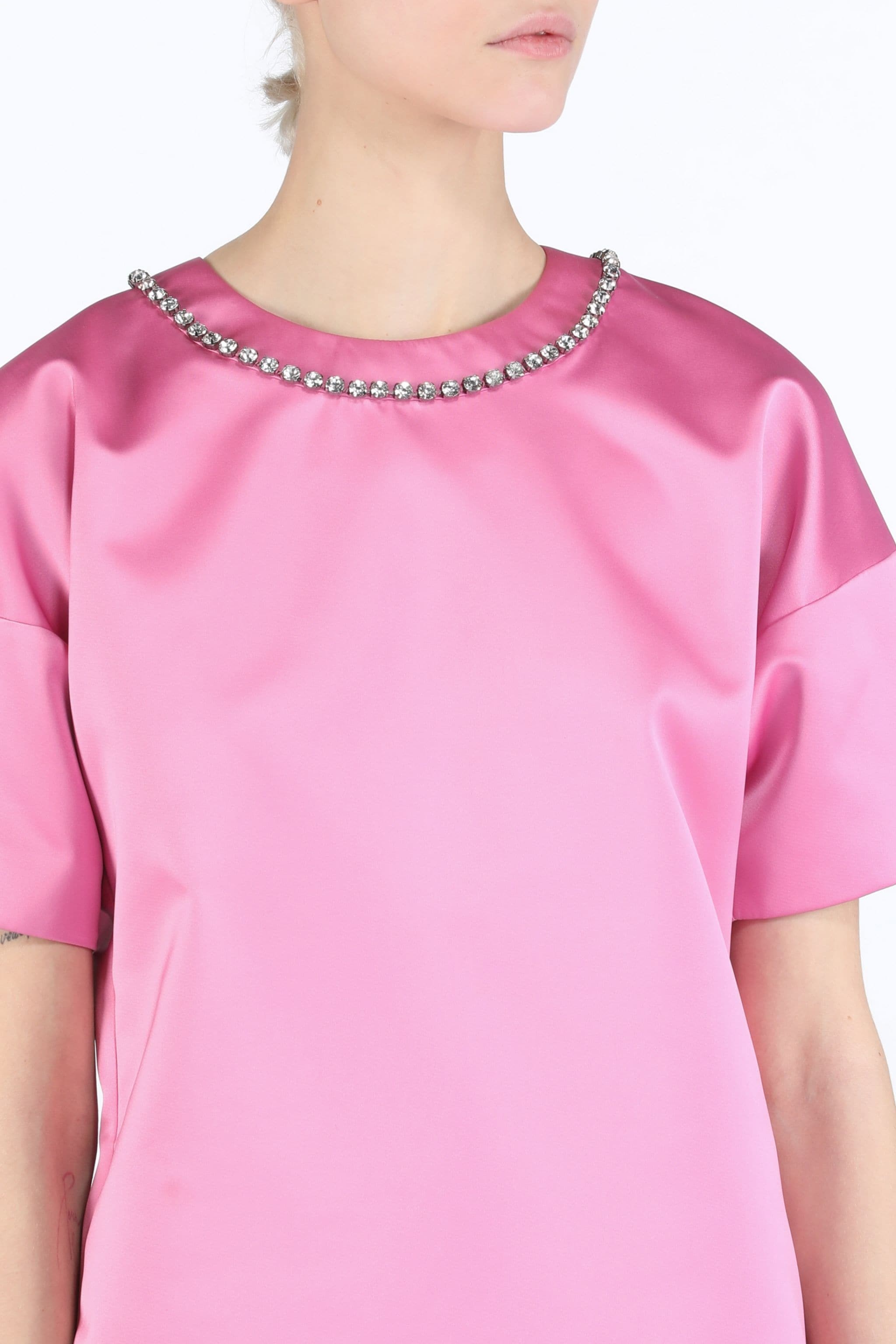 CRYSTAL-EMBELLISHED MINI DRESS - 4