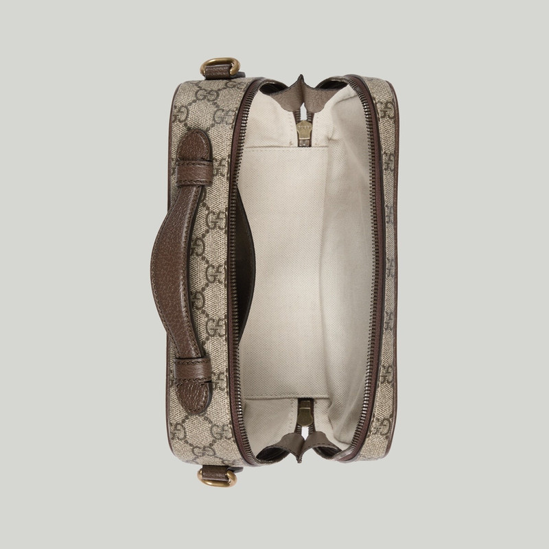 Ophidia small crossbody bag with Web 9