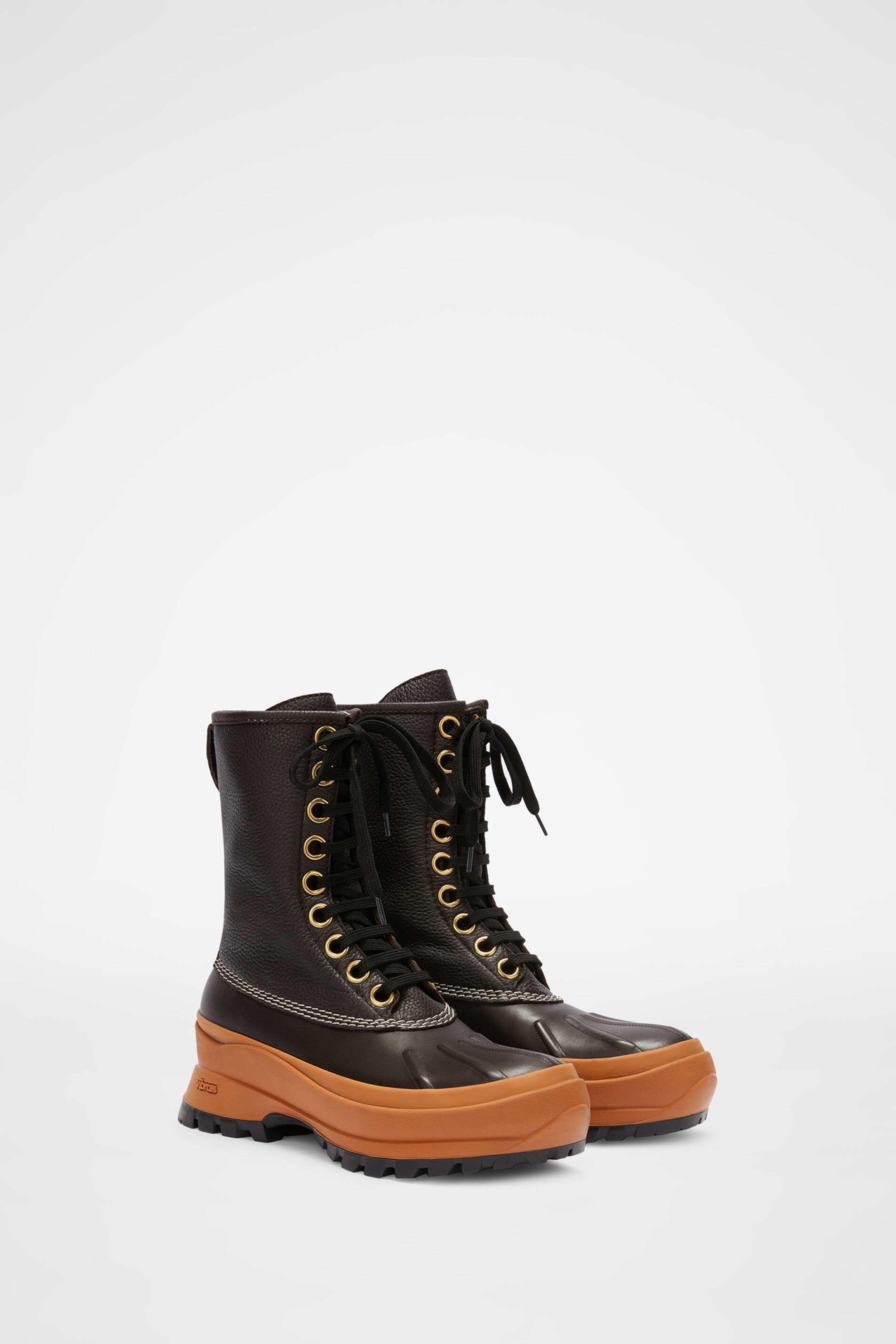 Lace-up Hiking Boots - 3