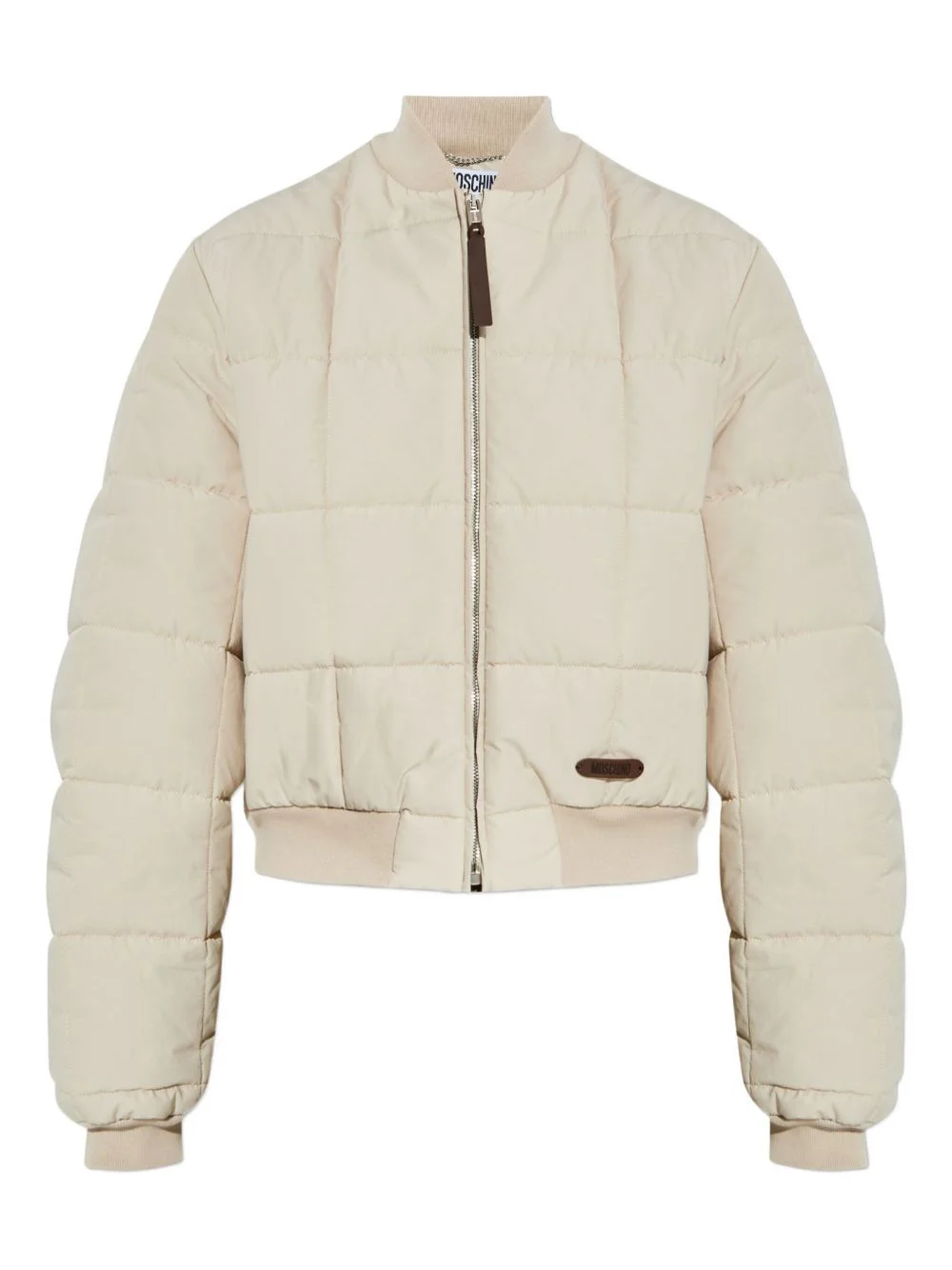 quilted bomber jacket - 1