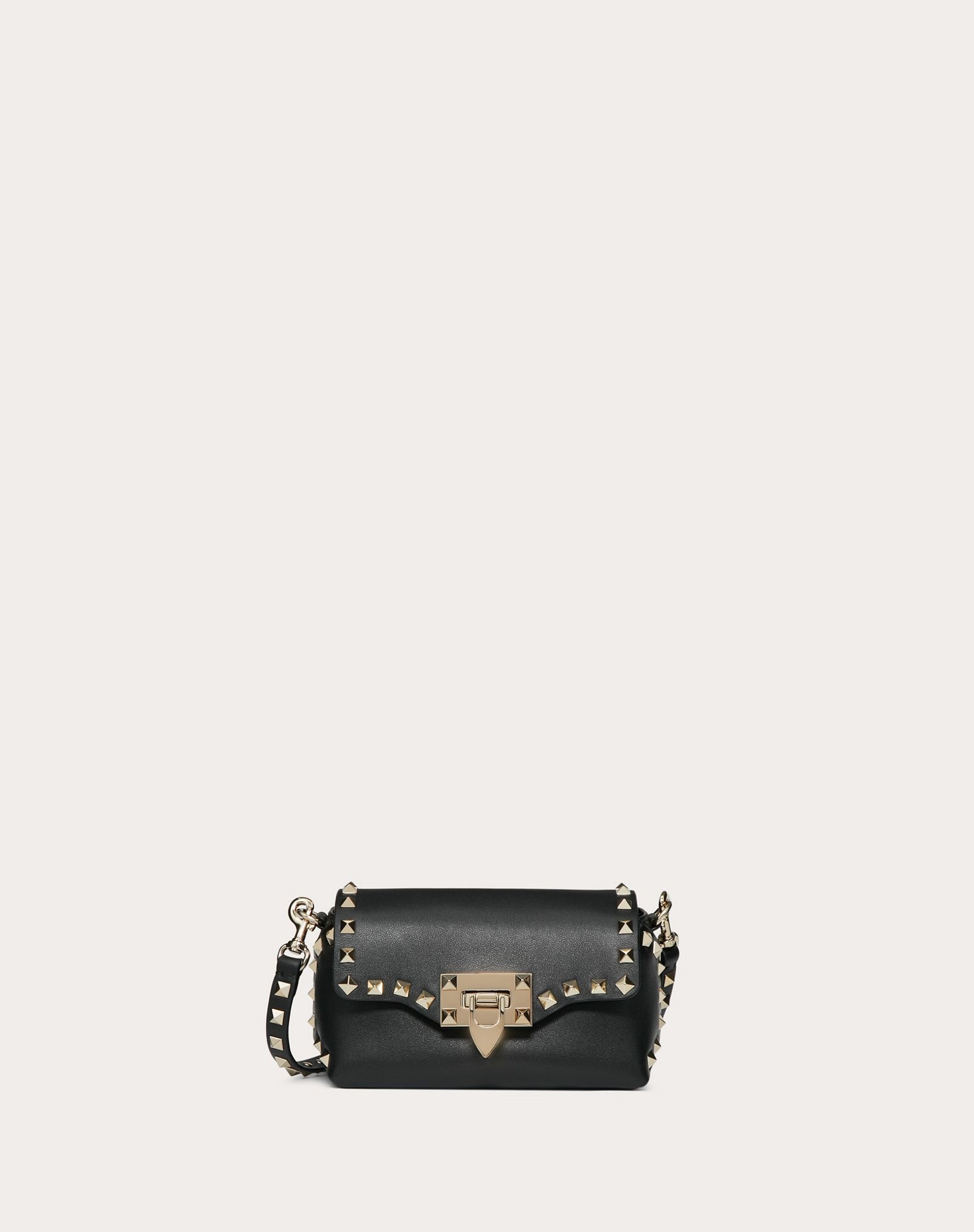 Mini Rockstud Calfskin Crossbody Bag - 1