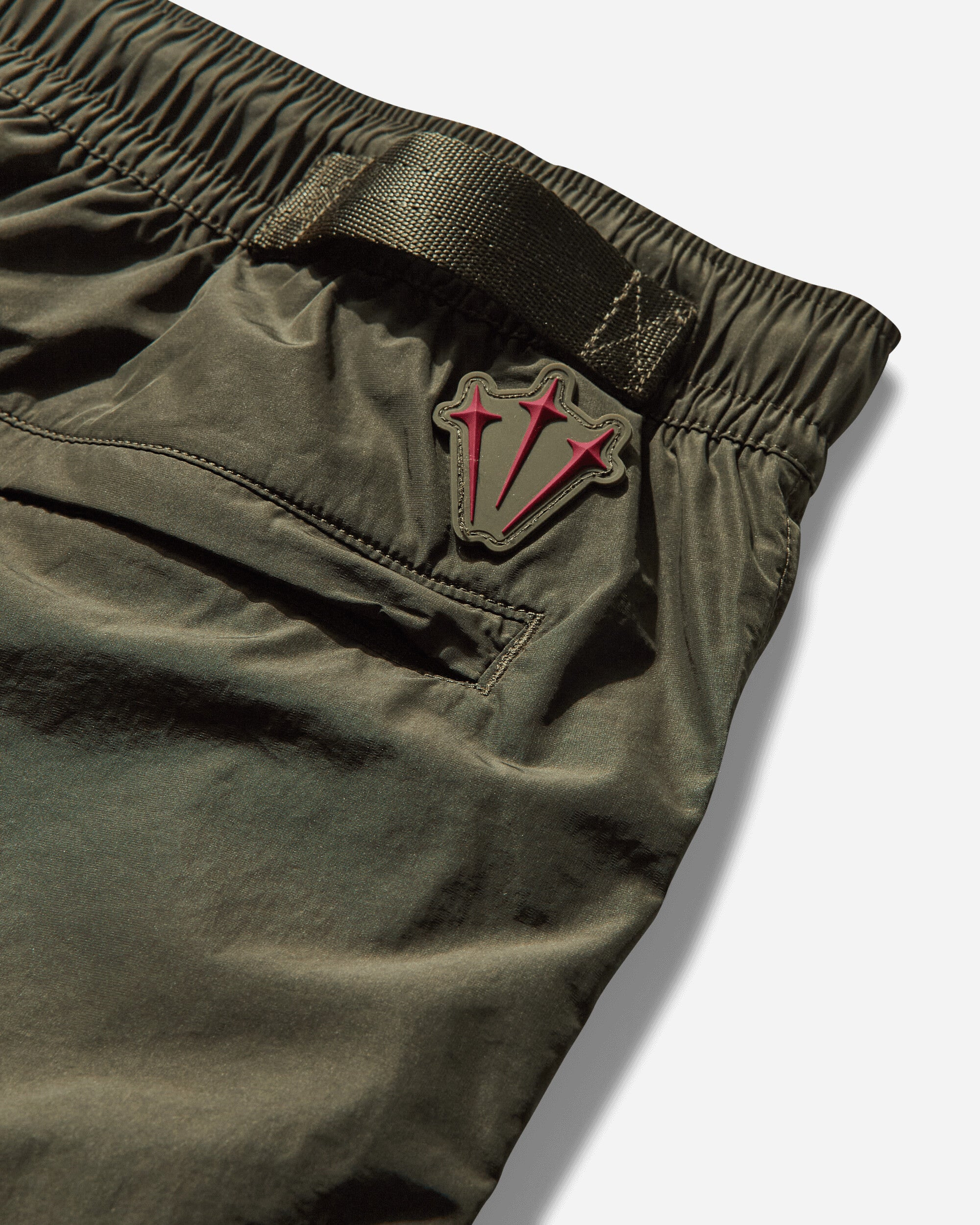 Men's NOCTA Cardinal Nylon Shorts Cargo Khaki - 4