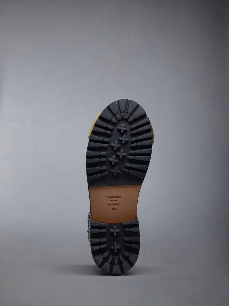 Prince of Wales Heavy Wool Suiting Hiking Boot 5