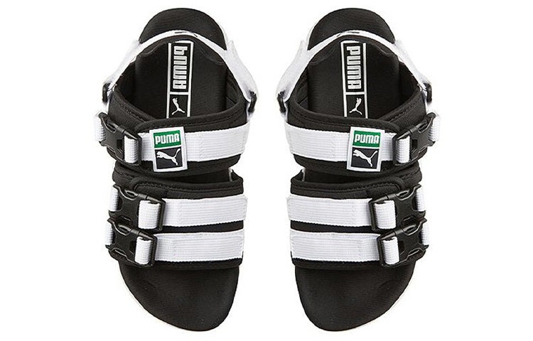 PUMA Slect Leadcat Ylm Sandal Black/White 365630-02 - 4