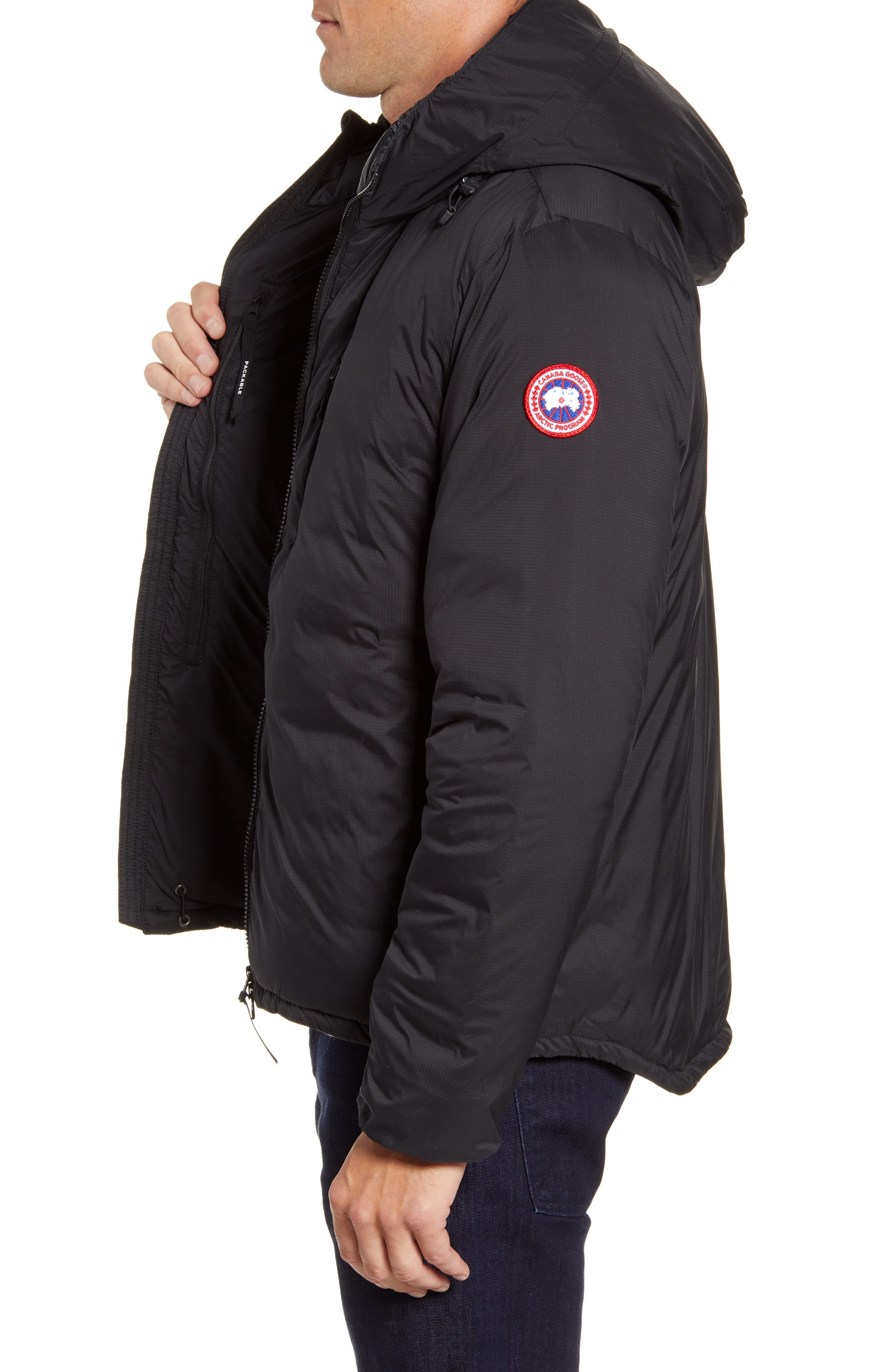 Lodge Packable Windproof 750 Fill Power Down Hooded Jacket - 3