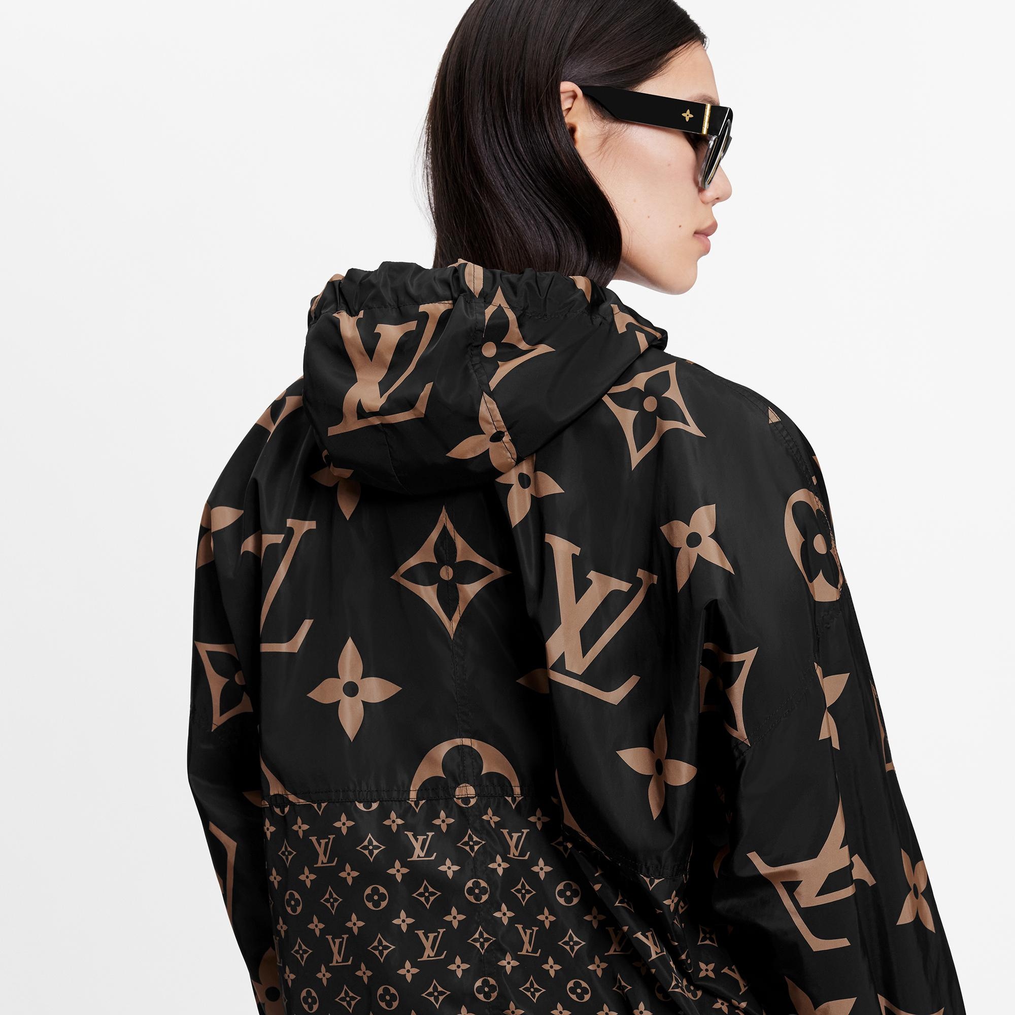 Mixed Monogram Hooded Parka - 5