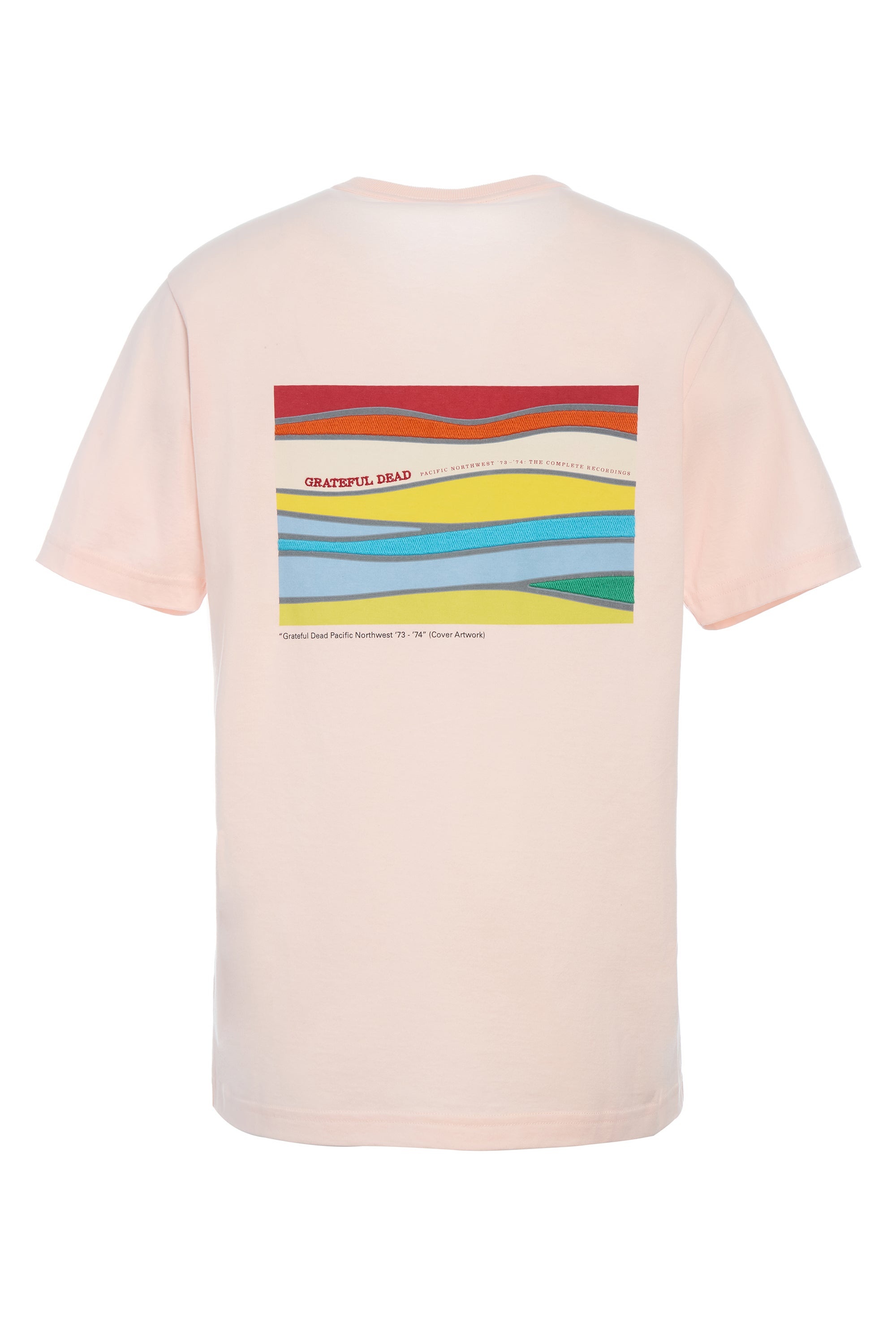 Bandeira T-Shirt in Pale Blush Fine Cotton Jersey - 2