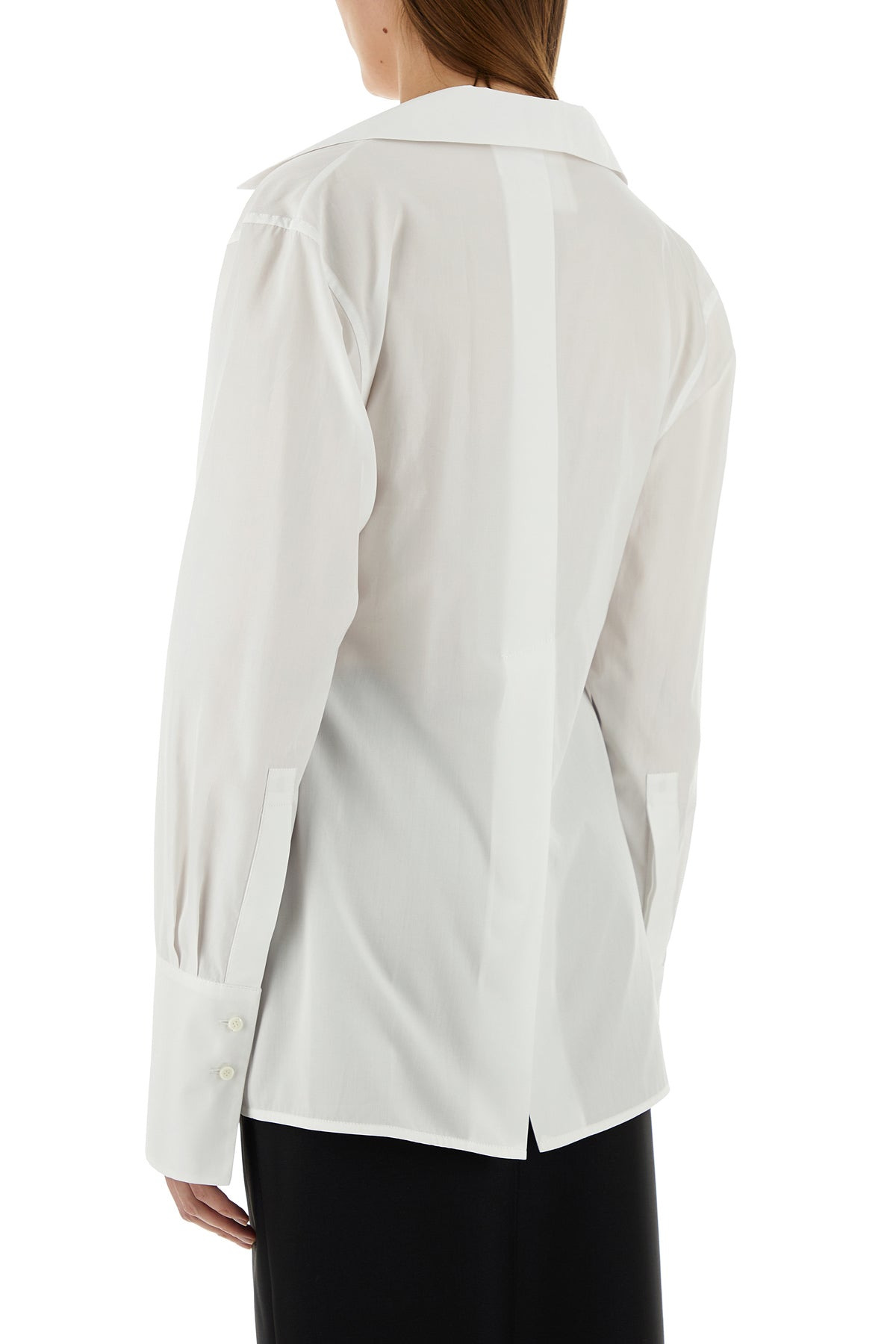 White poplin shirt - 4