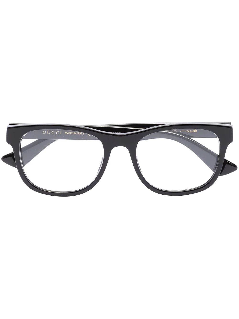 rectangular frame optical glasses - 1