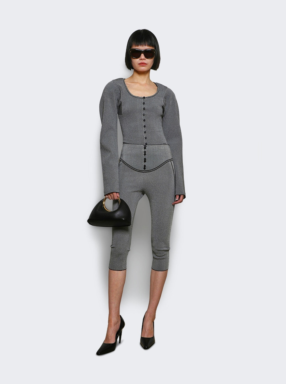 Les Leggings Sera Dark Grey - 2