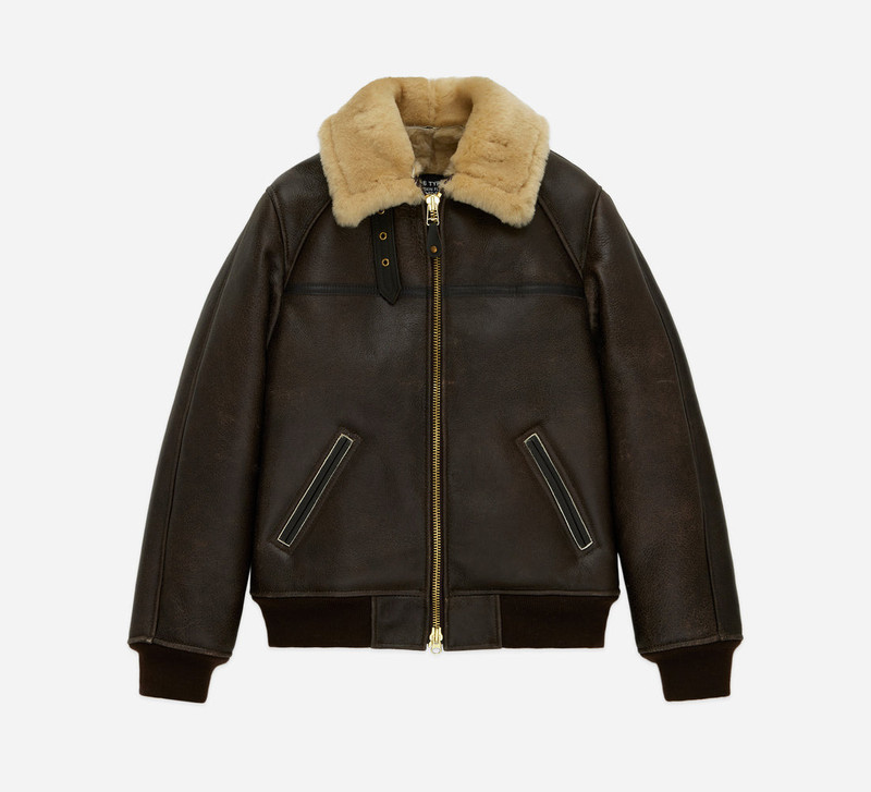 Schott for 3sixteen - Shearling Bomber 1