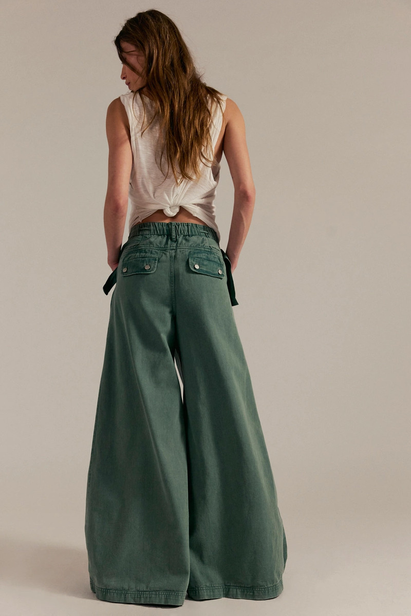 Julien Wide-Leg Chino Trousers 3