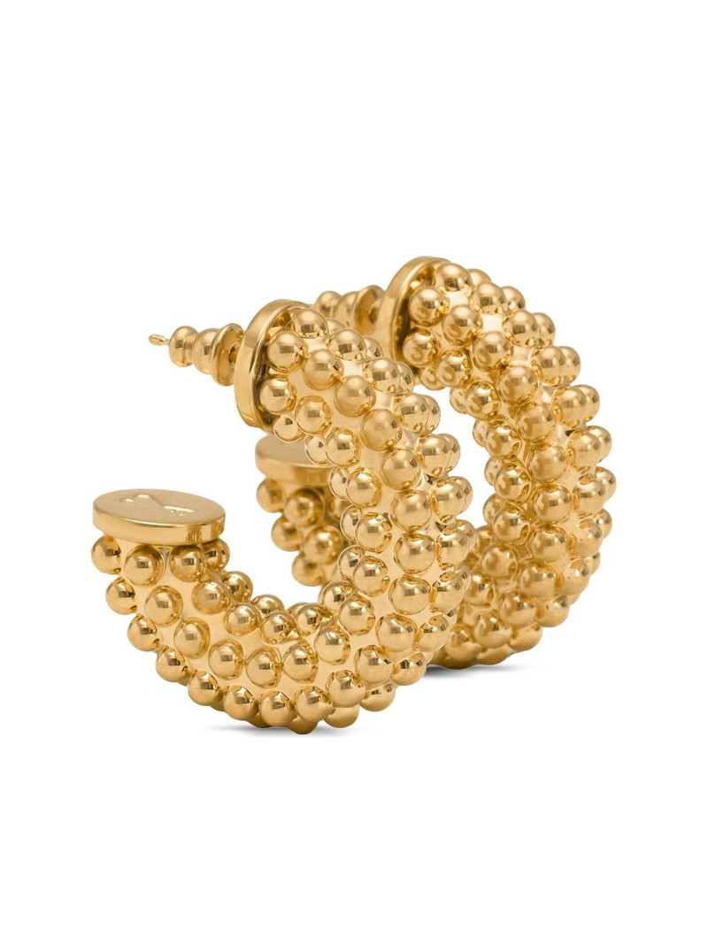 brass pearl earrings 1