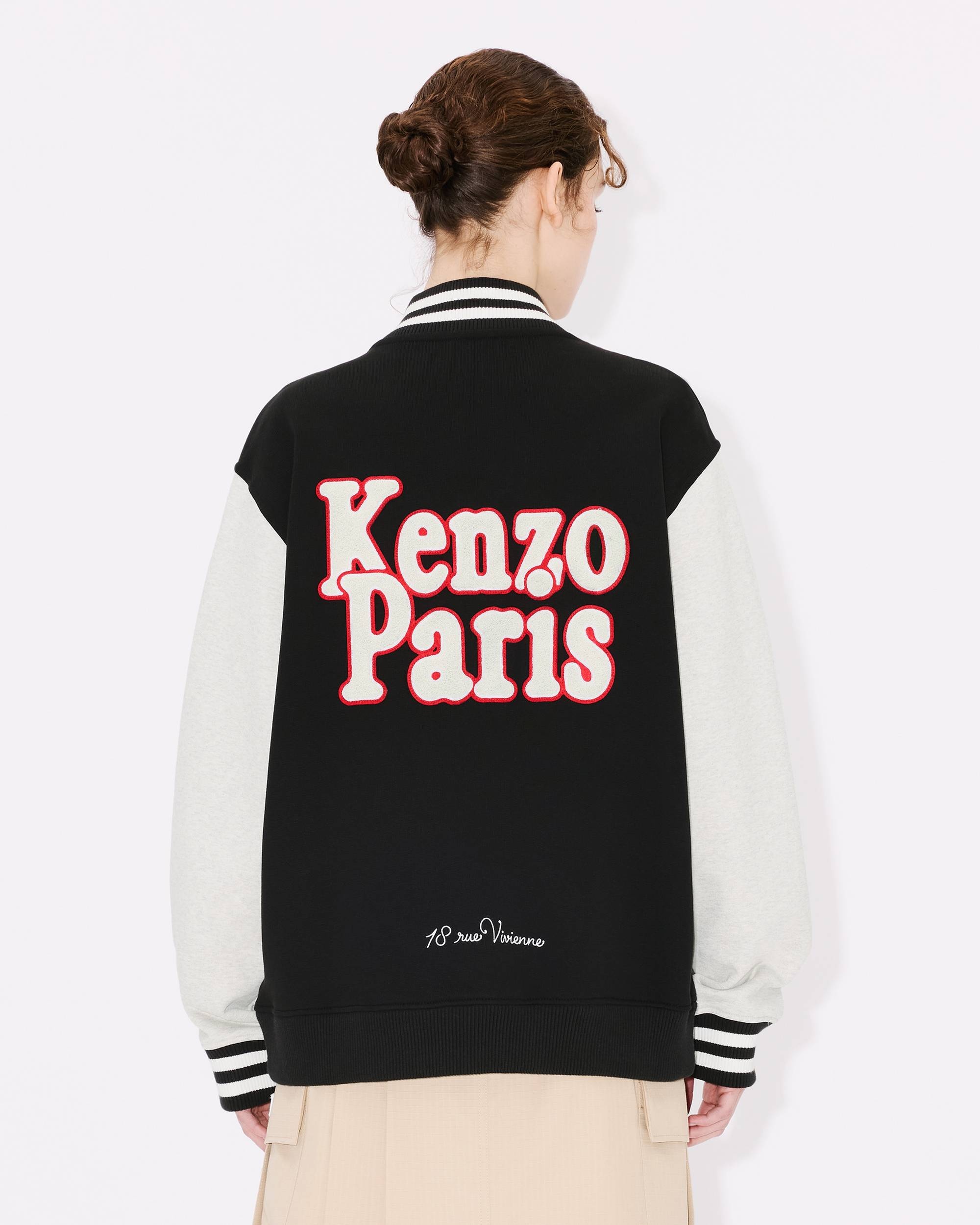 'KENZO Pop' embroidered genderless varsity bomber - 5