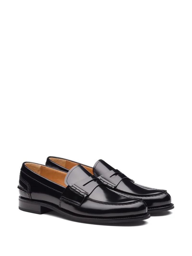 Church's Pembrey W 5 polished fumè loafers outlook