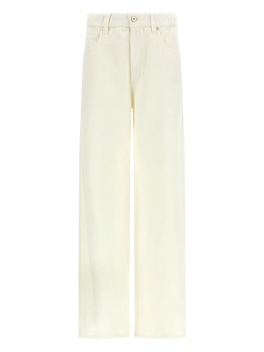 Cotton and linen blend trousers - 1