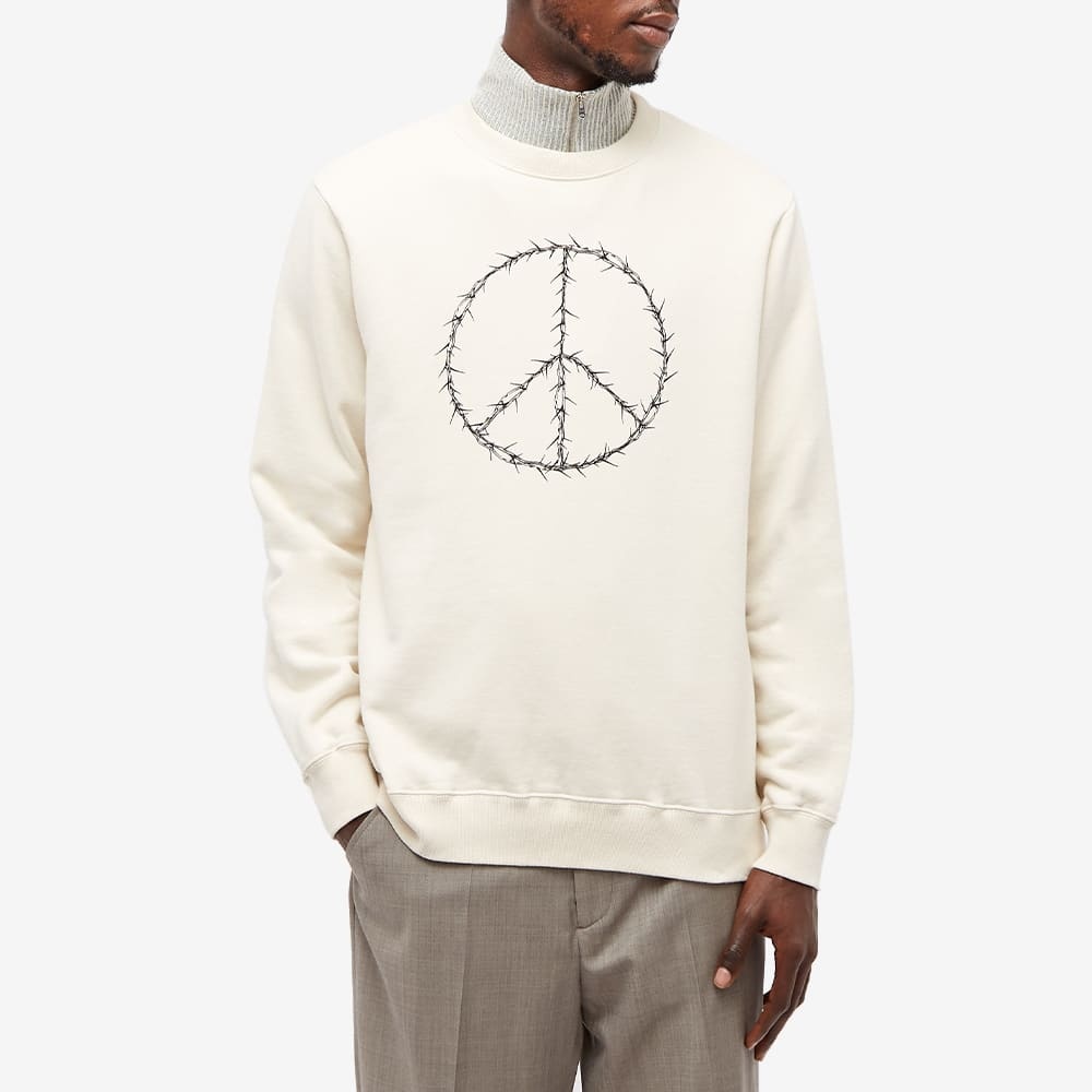 Undercover Thorn Peace Crew Sweat - 3