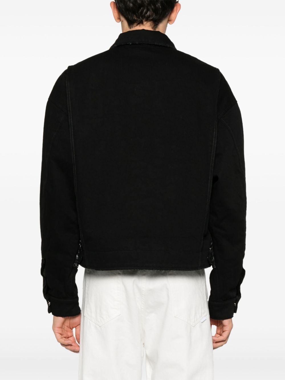 paisley-attern jacket - 4