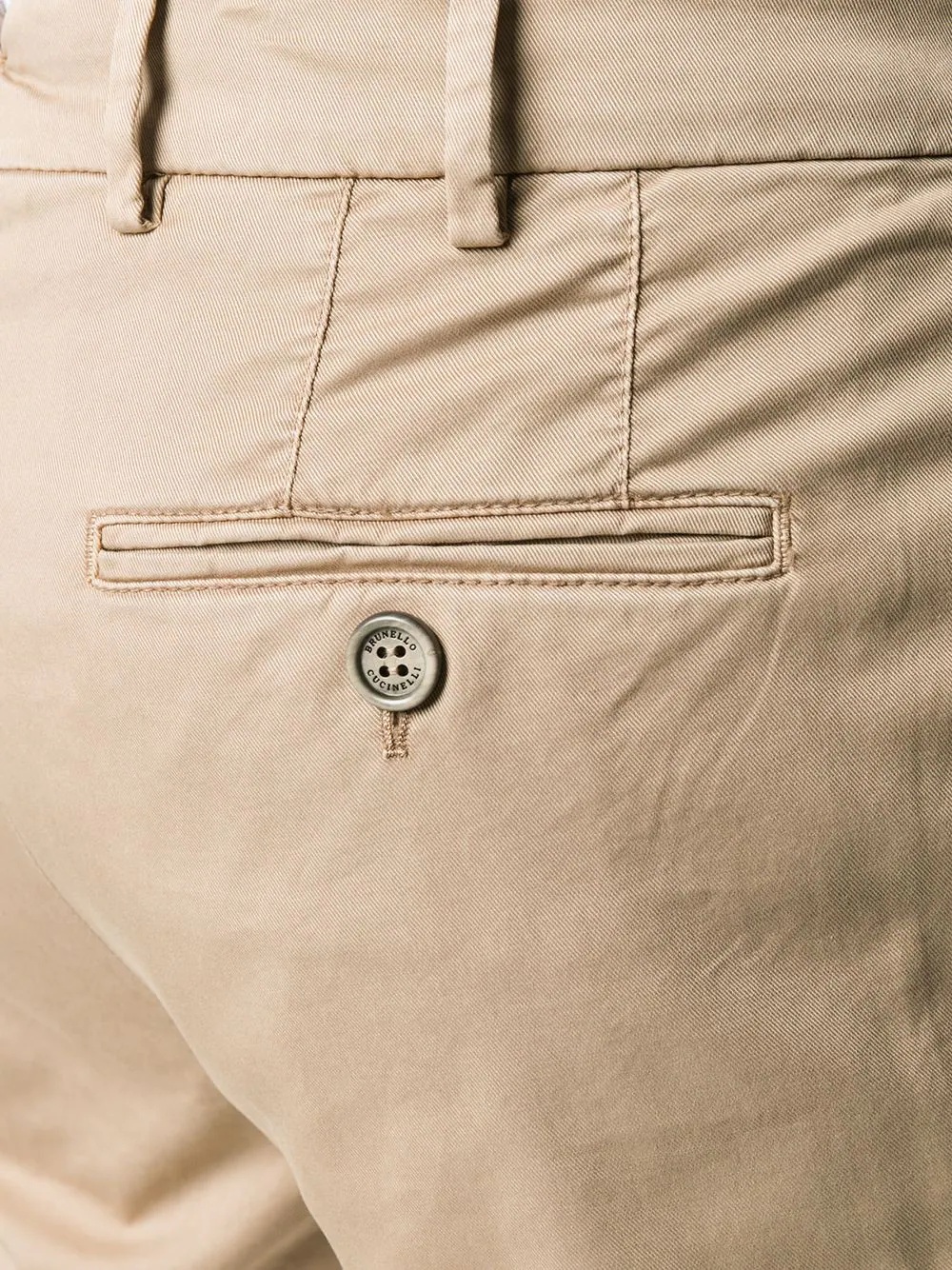 slim-fit chino trousers - 5