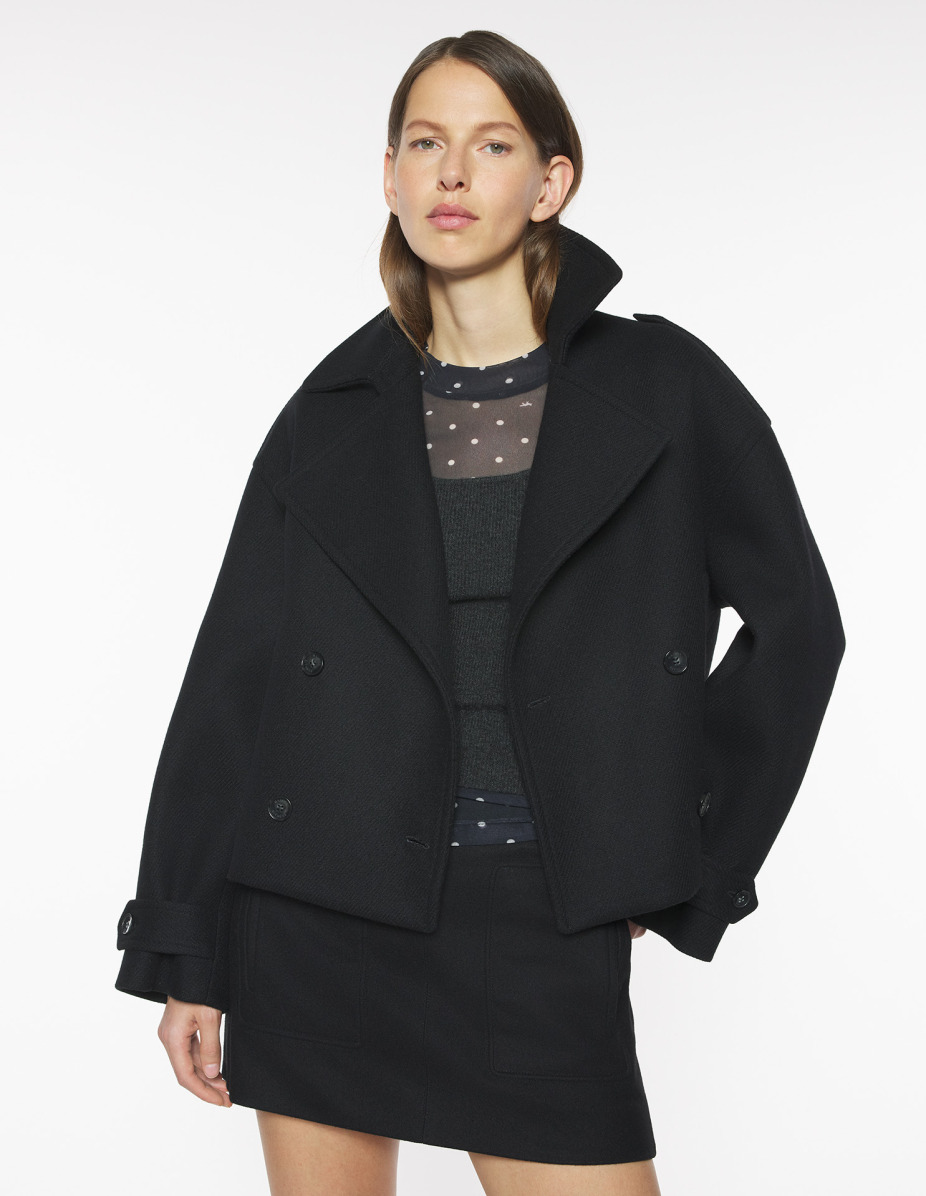 CROPPED PEACOAT - 3