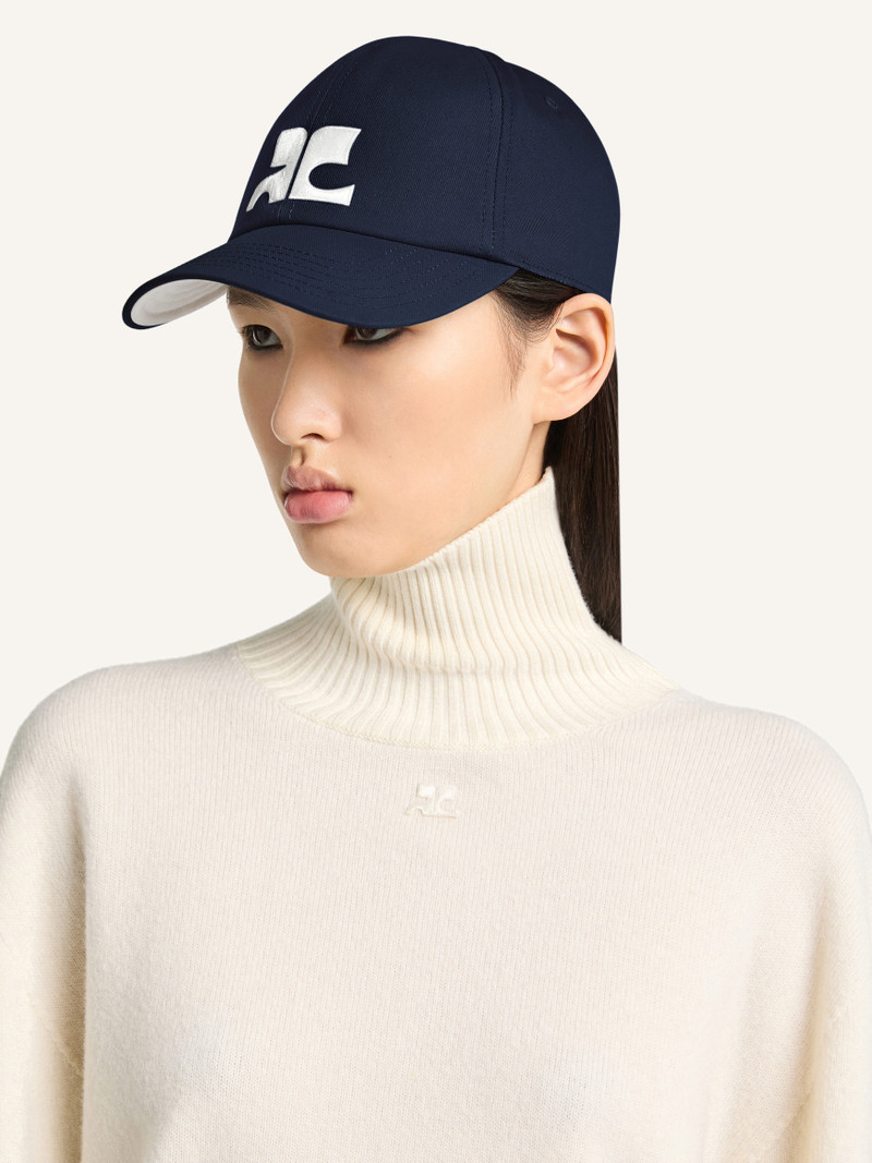 courrèges AC LOGO COTTON CAP outlook