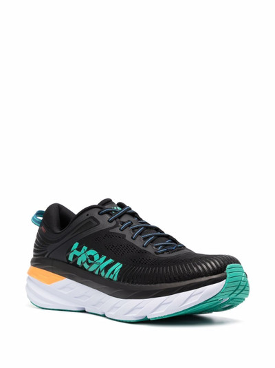 HOKA ONE ONE low-top lace-up sneakers outlook