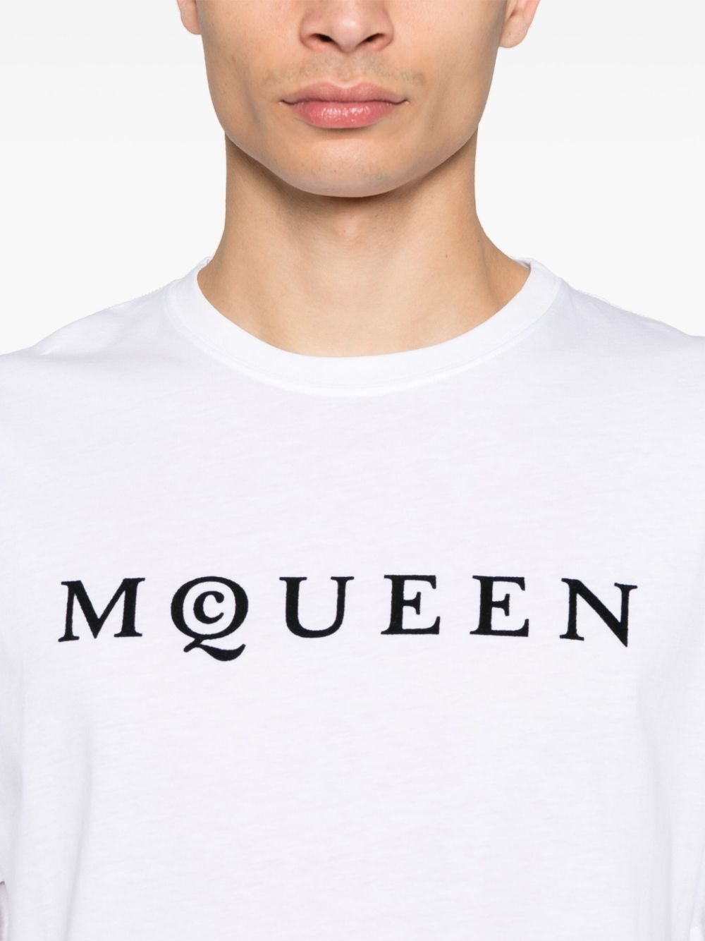 Alexander Mcqueen Men T-Shirt With Logo - 7