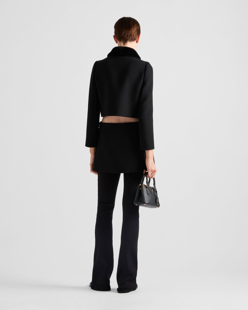 Natté single-breasted jacket 5