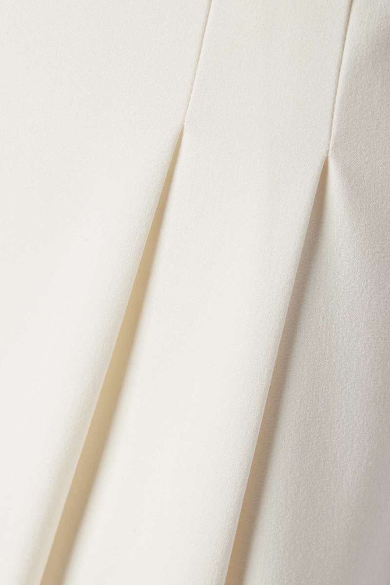 Lagarde pleated crepe wide-leg pants 5