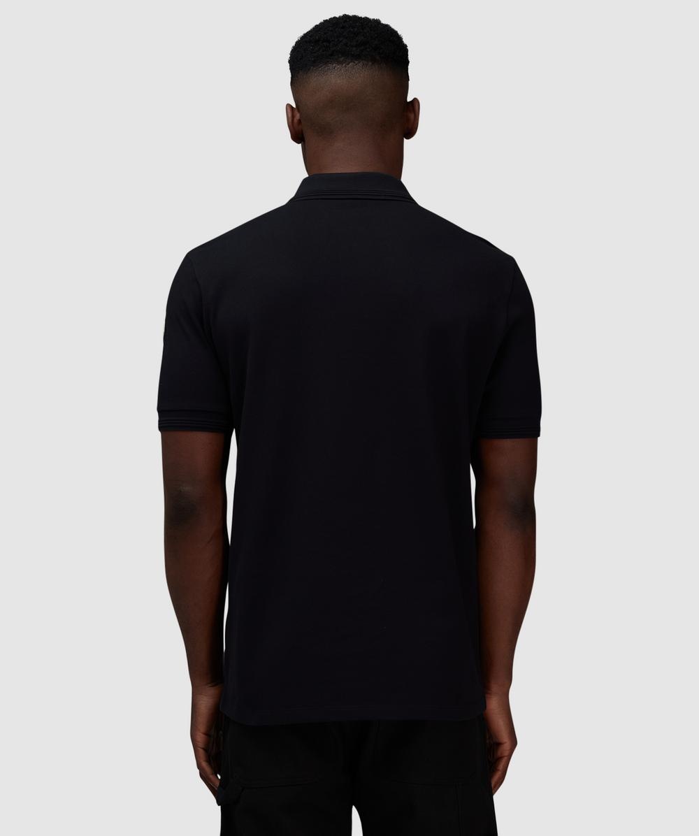 Zip placket trim polo t-shirt - 3